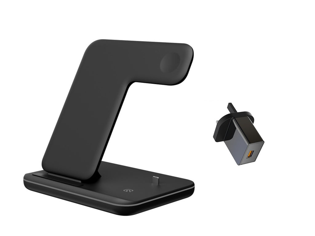 TrioCharge™ 3-in-1 Wireless Charging Stand