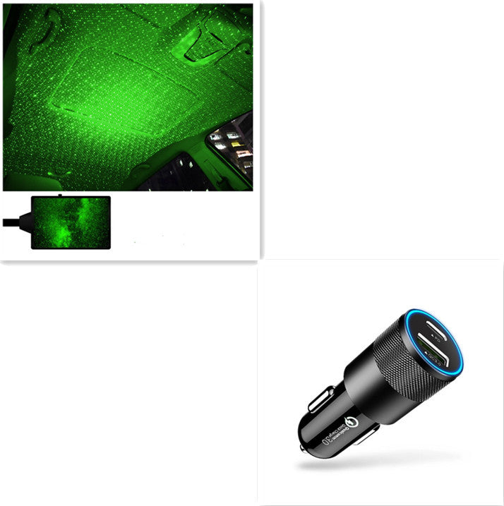 GalaxyGlow™ Star Light Projector & LED Car Interior Lights