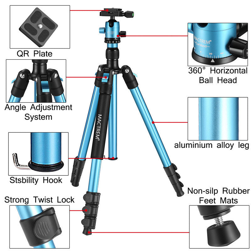 CT62 ProFlex – Portable Multifunctional Mobile Phone & Camera Stand