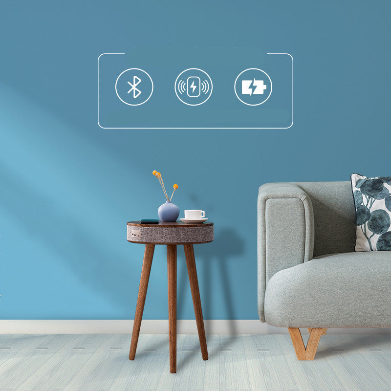 ChargeTable™ Bluetooth Coffee Table with Wireless Charging – The Future of Smart Living