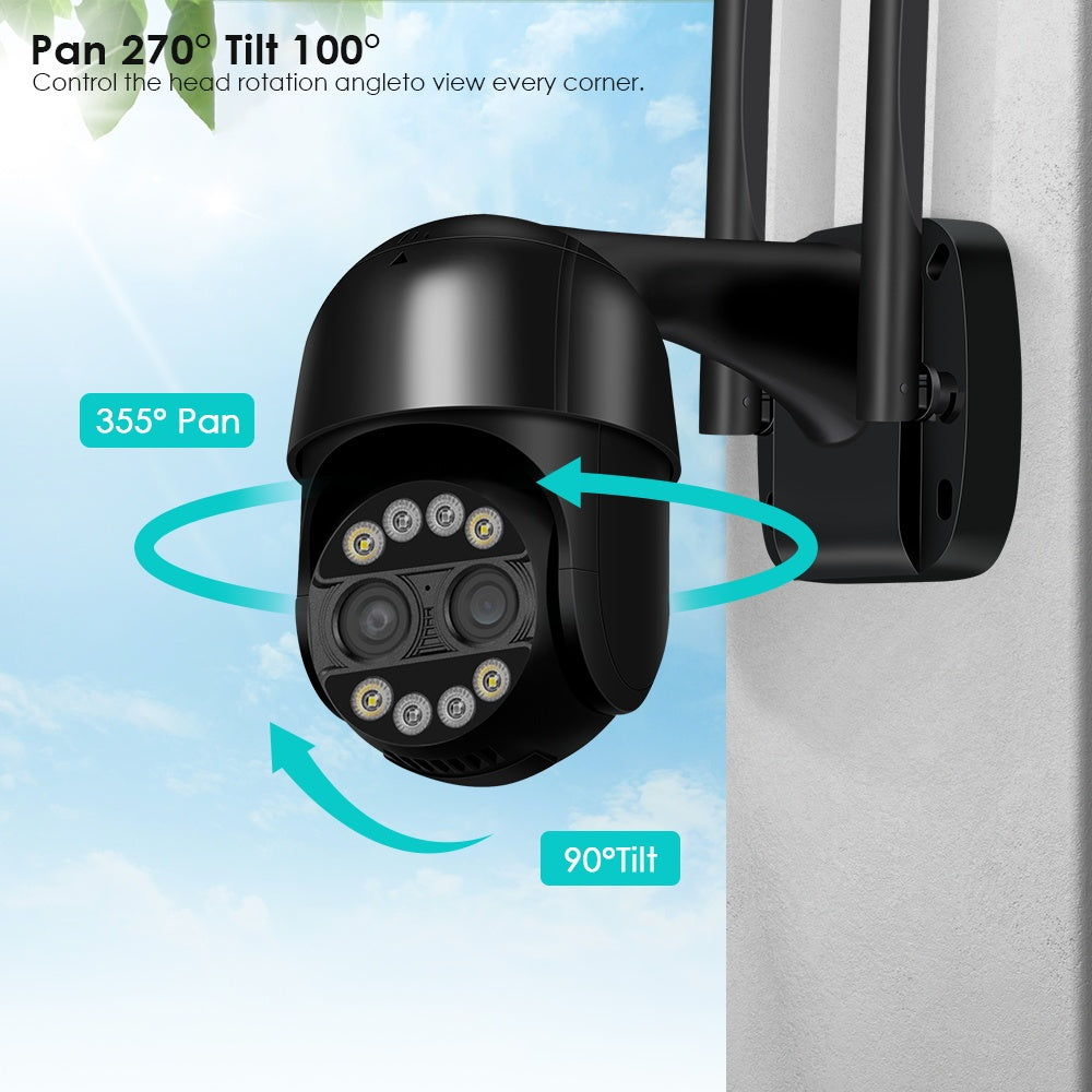 LuxVision 4K OnyxCam – The Pinnacle of Outdoor Surveillance