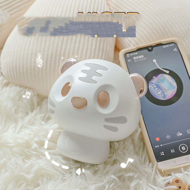 RoarBeats™ Cartoon White Tiger Bluetooth Speaker