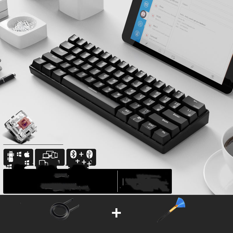 AetherKey Luxe™ — DualMode Wireless Mechanical Keyboard