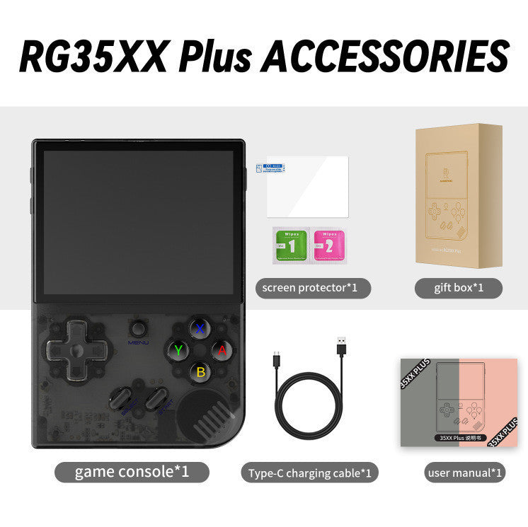 RetroMax RG35XX Plus Handheld Game Console