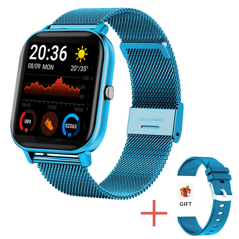 VitalSense Pro – Color Screen Smartwatch with Heart Rate & Blood Pressure Monitor