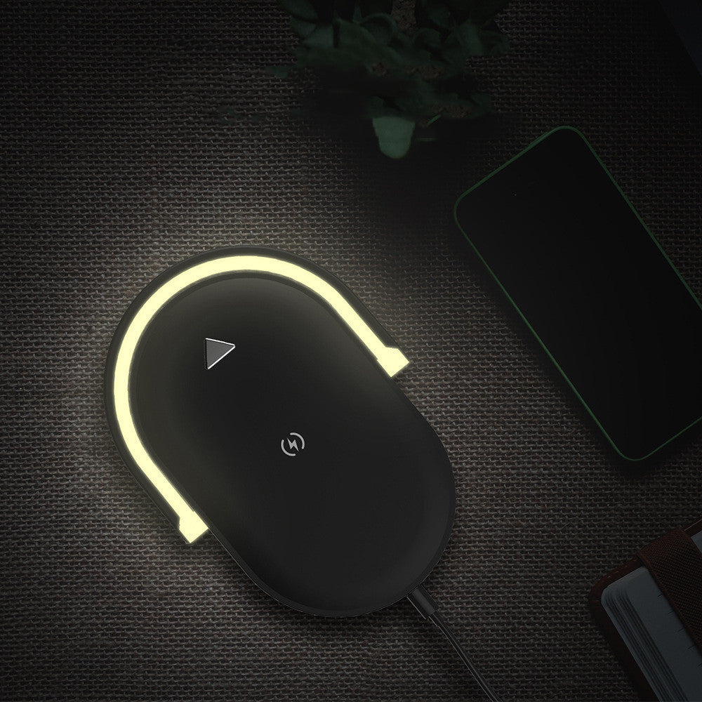 GlowStone™ 3-in-1 Wireless Charging Station & LED Night Lamp