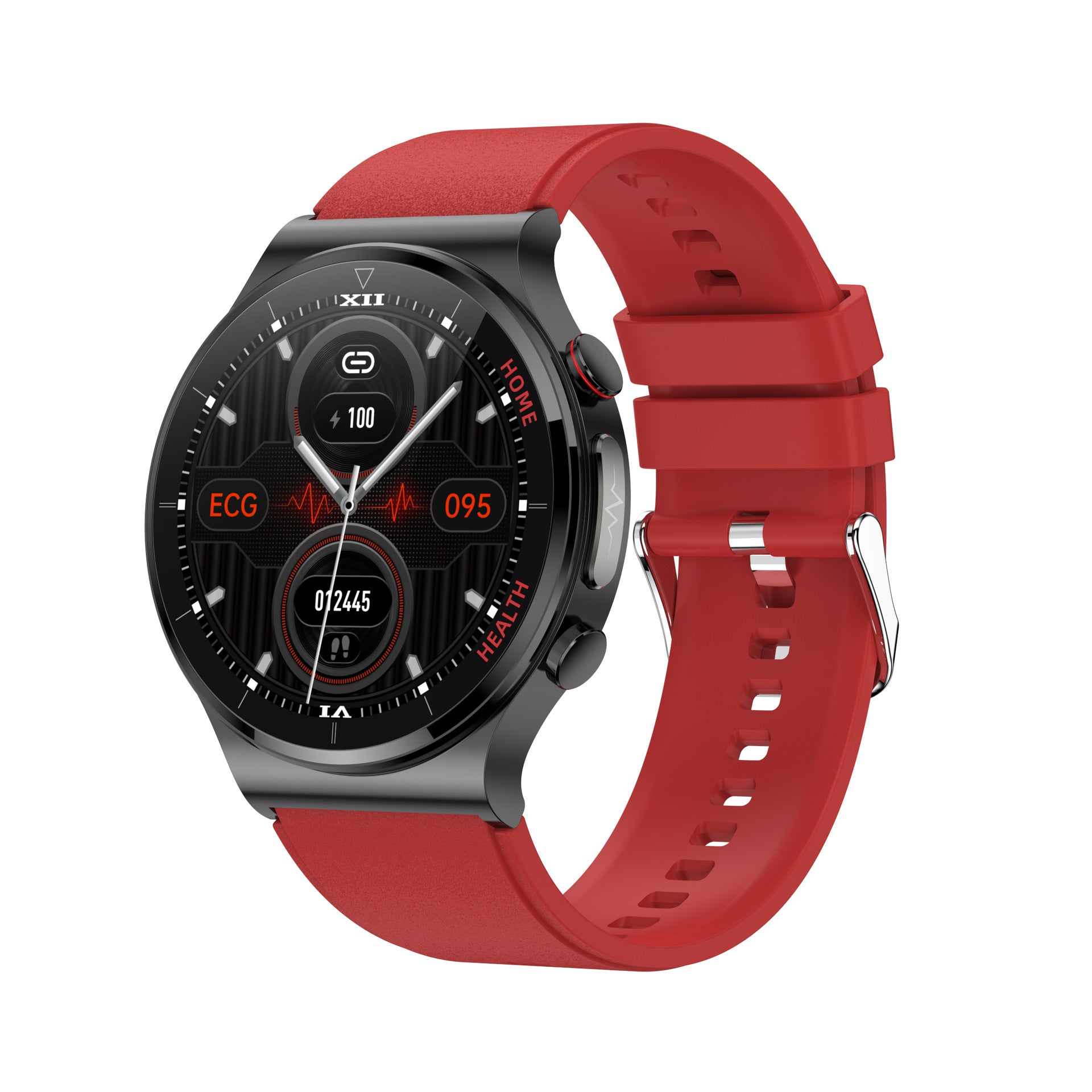 VitalSync Pro: Oxygen, ECG, Blood Pressure & Heart Rate Monitoring Smartwatch