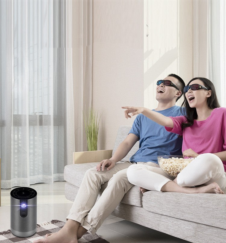 Screenless Mini Pro: Touch-Controlled Portable Projector for Smartphones
