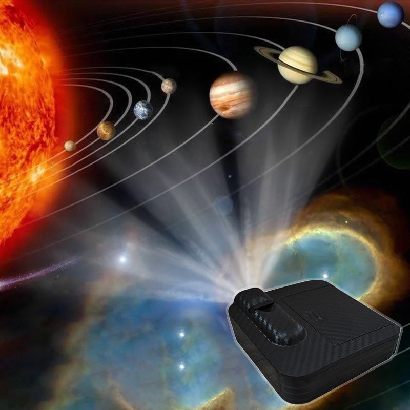 LunaGlow Aurora – Moon & Galaxy Projection Lamp
