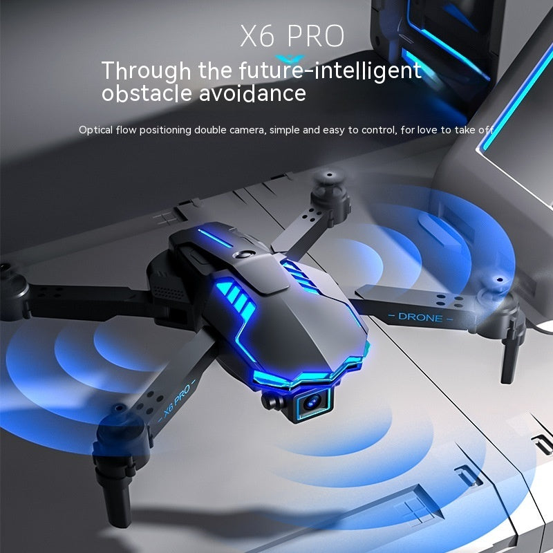 SkyVision X6: 4K Dual Camera Obstacle-Avoidance Drone