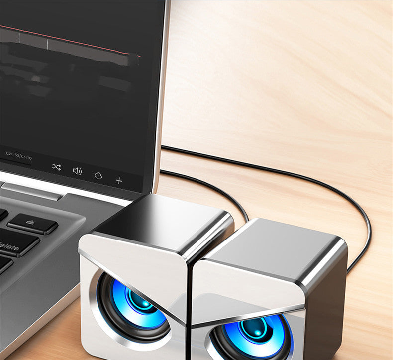VibeMaster™ - The Premium USB Mini Speaker & Subwoofer for Desktop and Home Audio