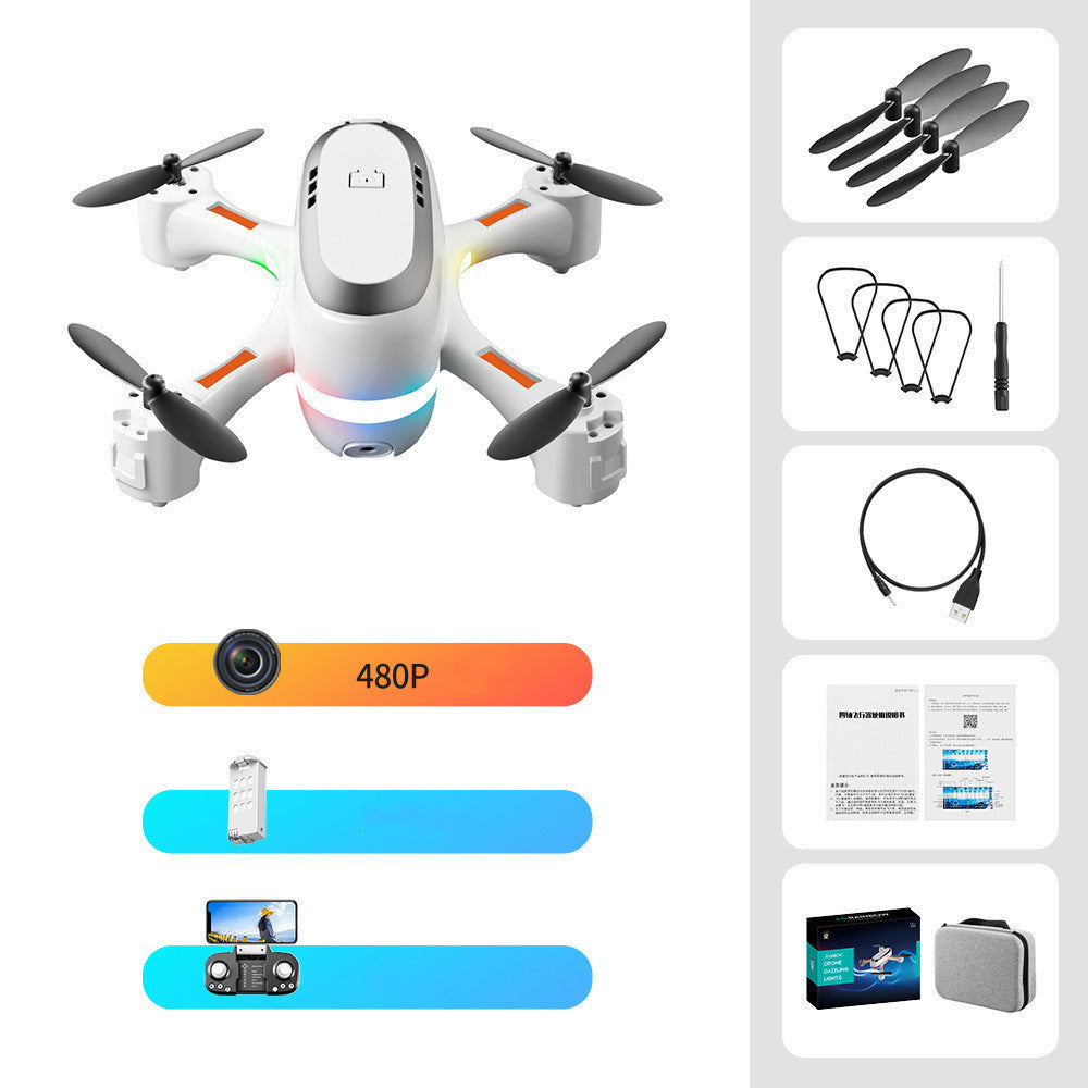 SkyGlow Mini – LED Remote Control Aerial Photography Drone