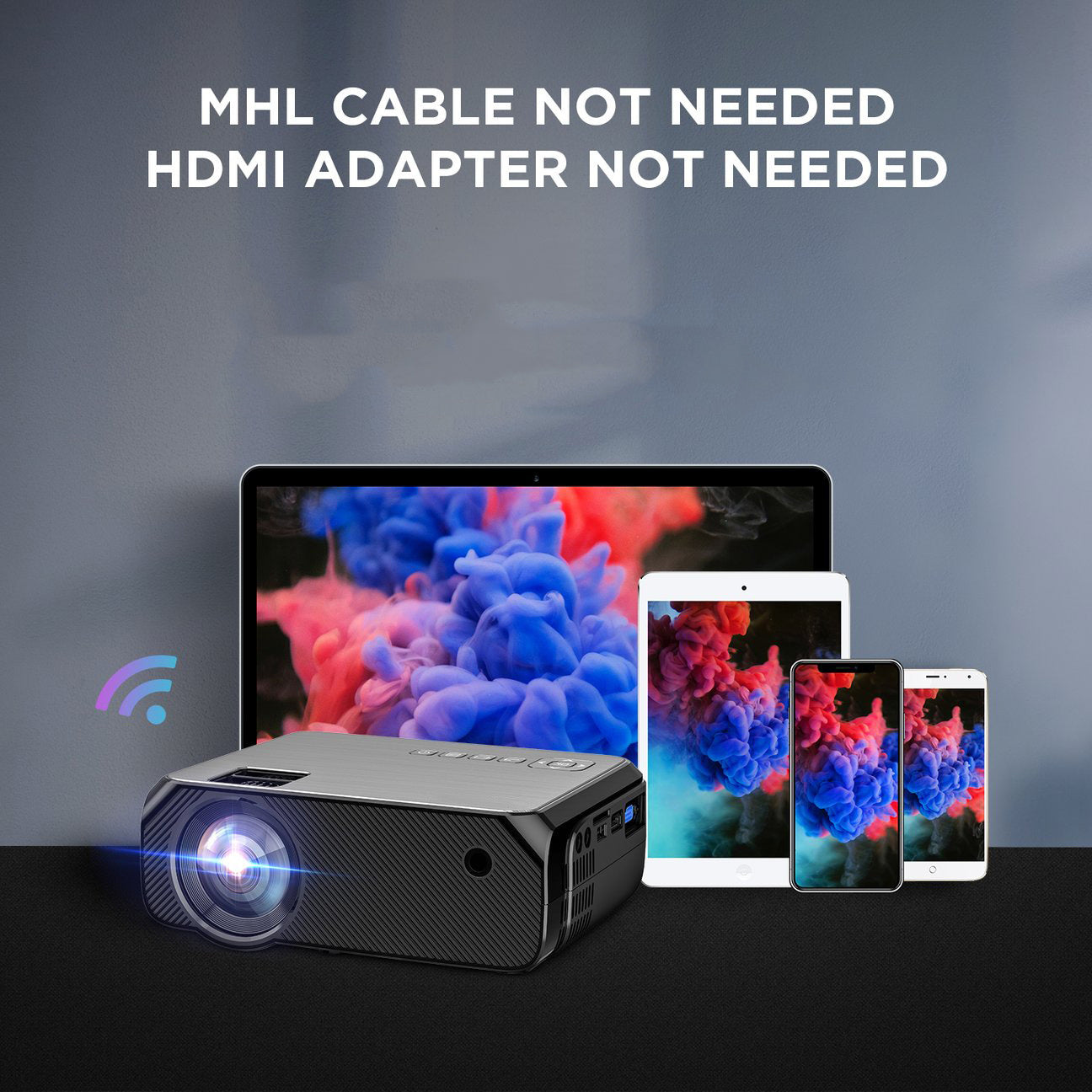 VisionBeam™: Home High-Definition Portable Same Screen Projector