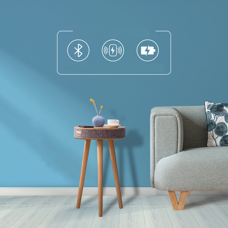 ChargeTable™ Bluetooth Coffee Table with Wireless Charging – The Future of Smart Living