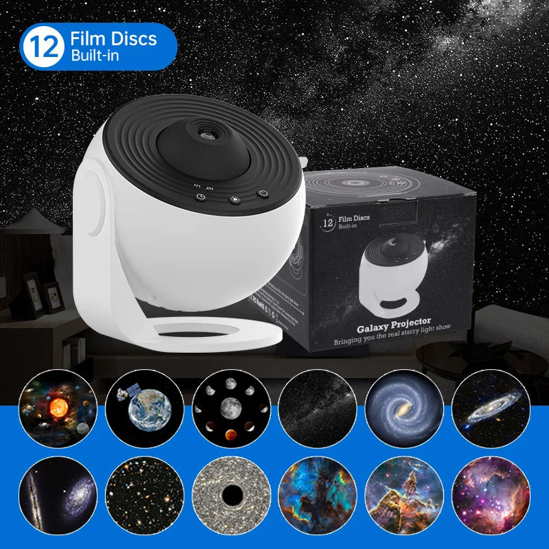 StellarGlow™ 360° Galaxy Star Projector