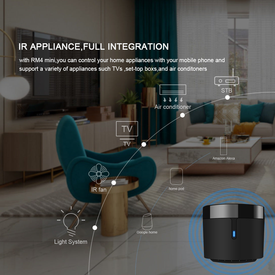 InfraMaster RM4 Mini — Smart Infrared WiFi Remote Controller