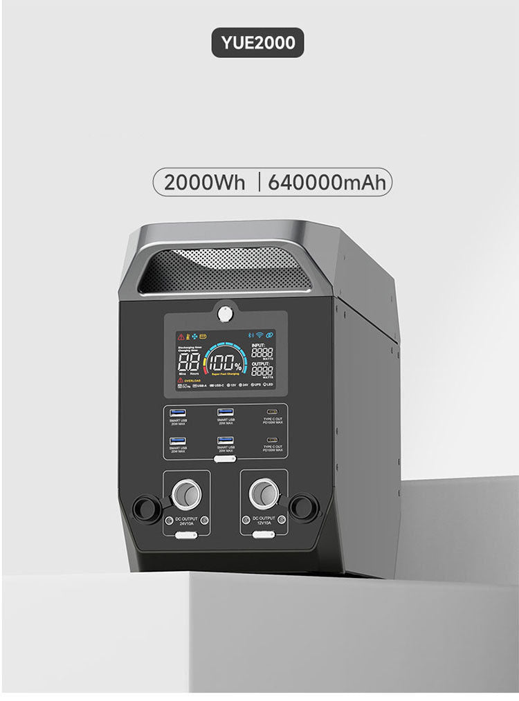 VoltMax™ 2000 Outdoor Mobile Power Station