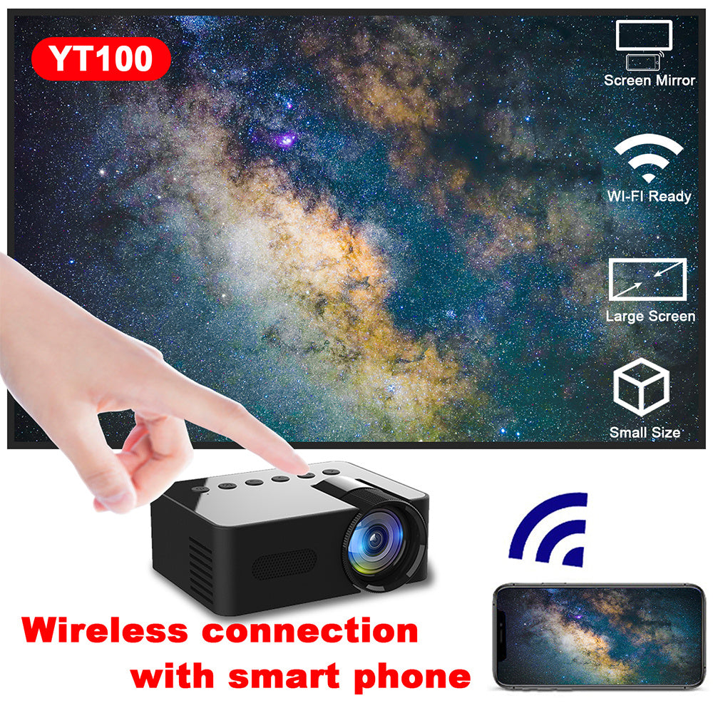 YT100 PocketBeam — HD Wireless Mini Projector