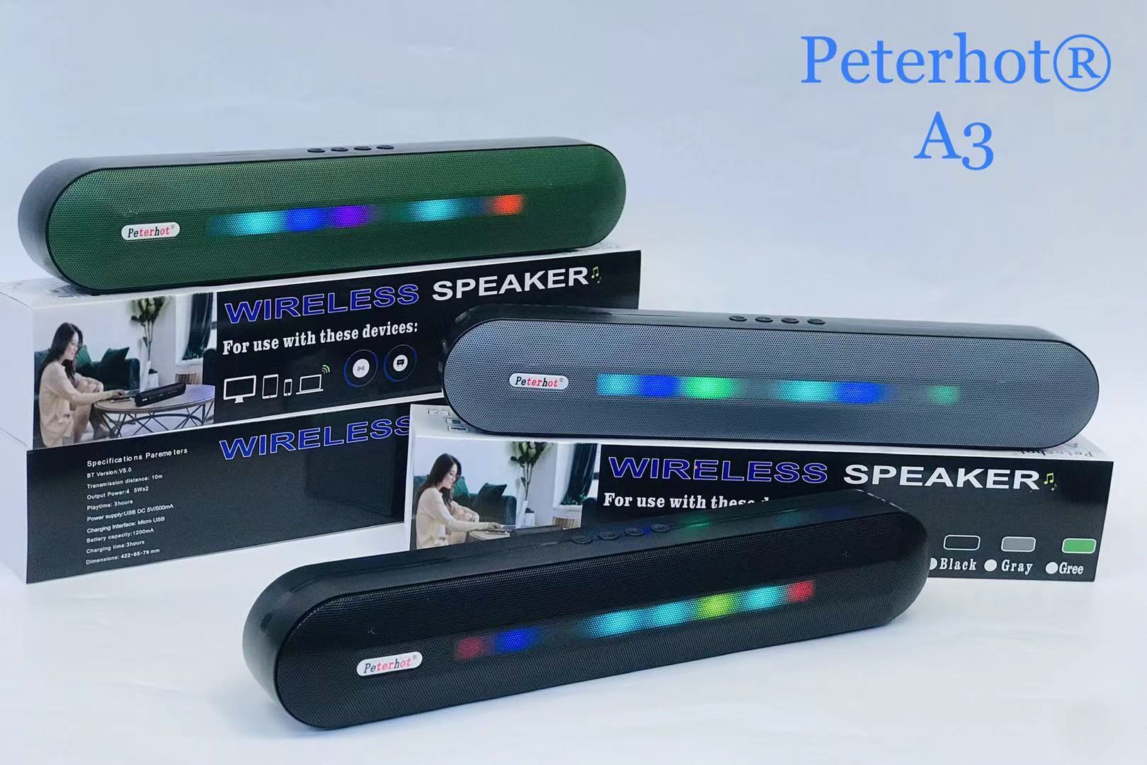 LumaWave™ Bluetooth Speaker with LED Breathing Light