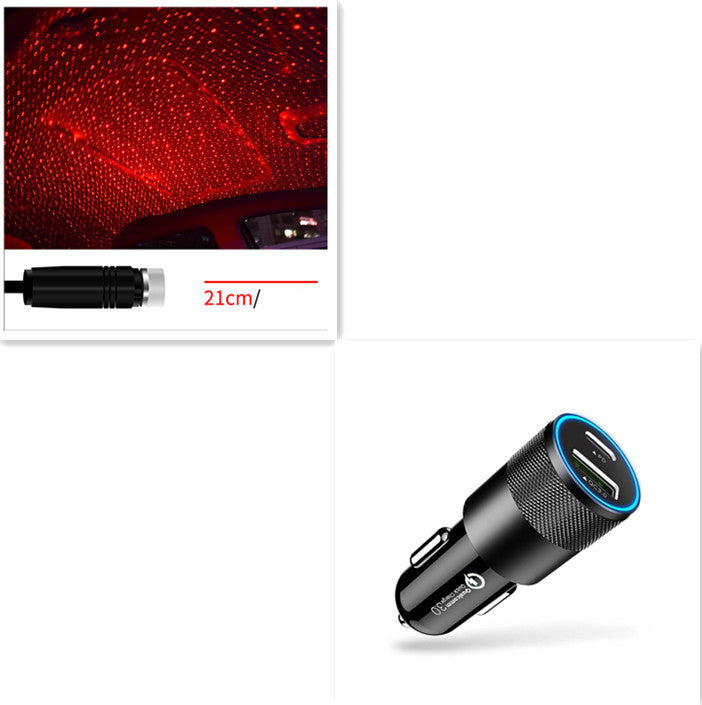 GalaxyGlow™ Star Light Projector & LED Car Interior Lights