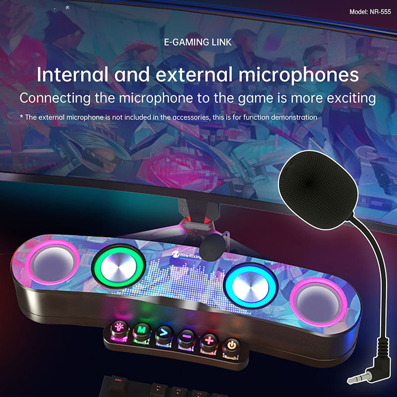 GlareBlast™ RGB Gaming Speaker