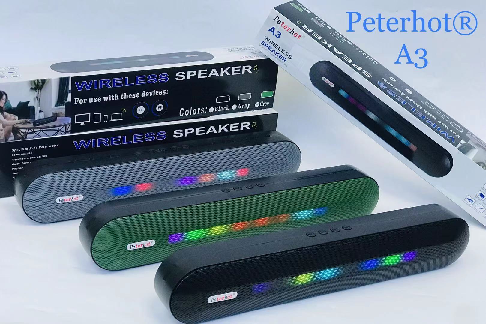 LumaWave™ Bluetooth Speaker with LED Breathing Light