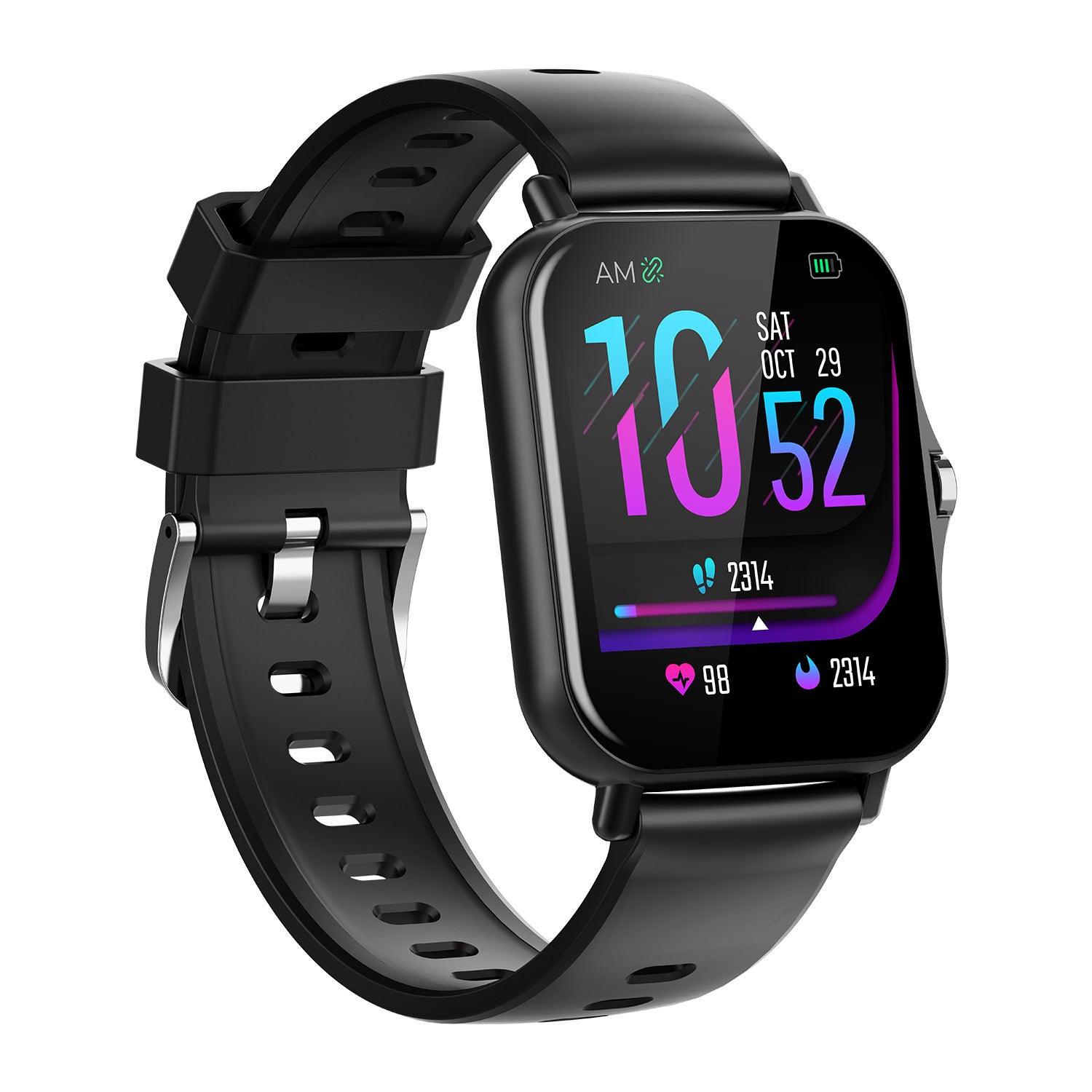 PulseX™ Pro | Bluetooth Heart Rate & Blood Pressure Smart Watch