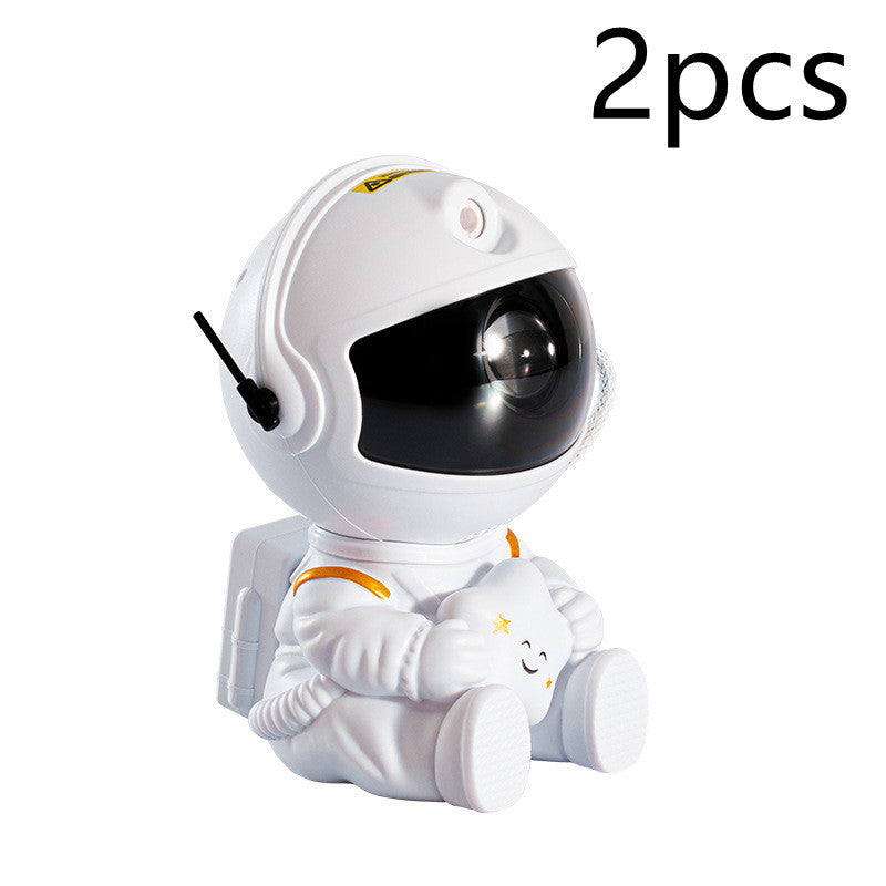 StellarGlow Mini Astronaut Star Projection Lamp