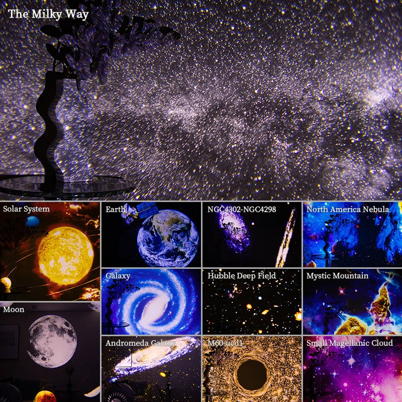 StellarGlow™ 360° Galaxy Star Projector