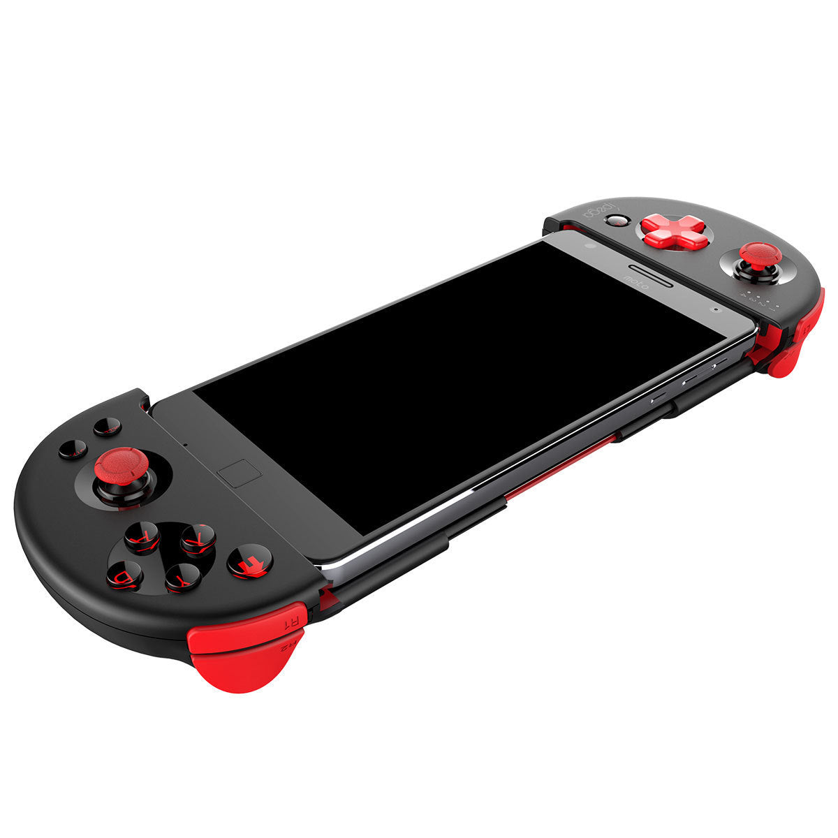 Red Samurai X – Retractable Bluetooth Gaming Handle for Battle Royale