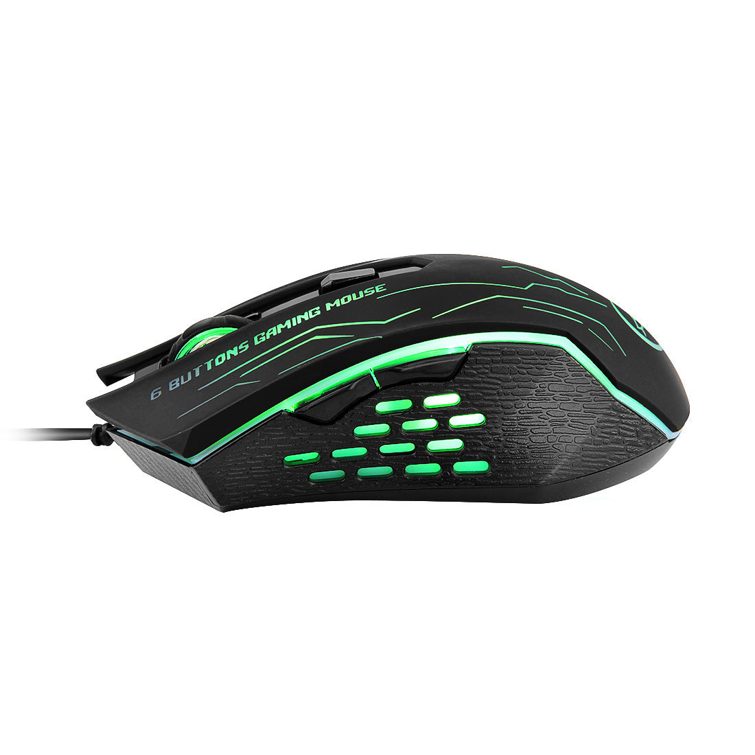 GlowMaster™ Wired Colorful Luminous Gaming Mouse – Precision, Power, and Style