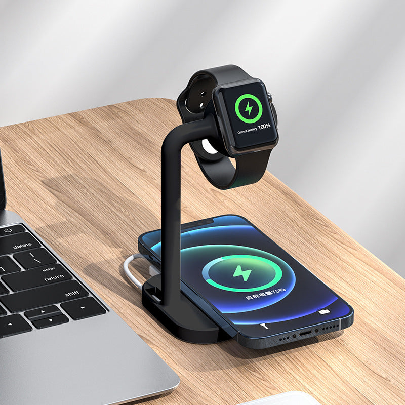 ChargeMate Multi-Function Desktop Stand – Wireless Charging & Smart Organization in One