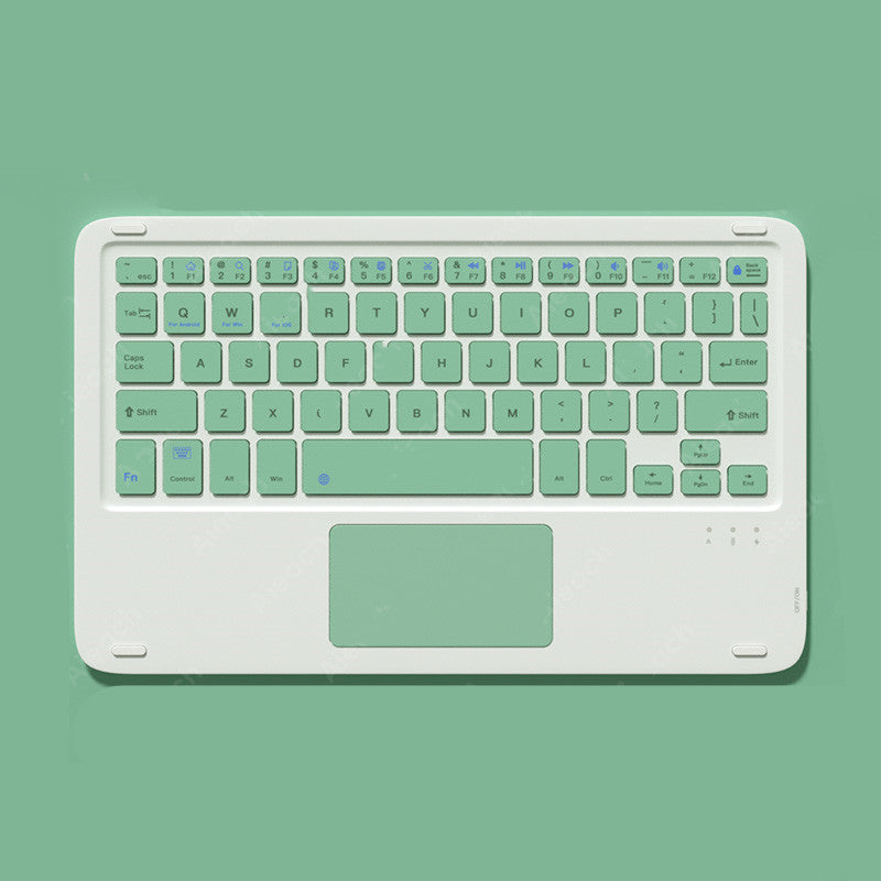 The SilentTouch™ – Mute Wireless Mouse & Touch Keyboard Combo