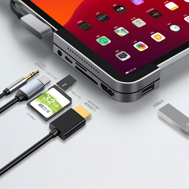 DockMaster™ 8-in-1 USB-C Hub with HDMI & SD/TF Card Reader