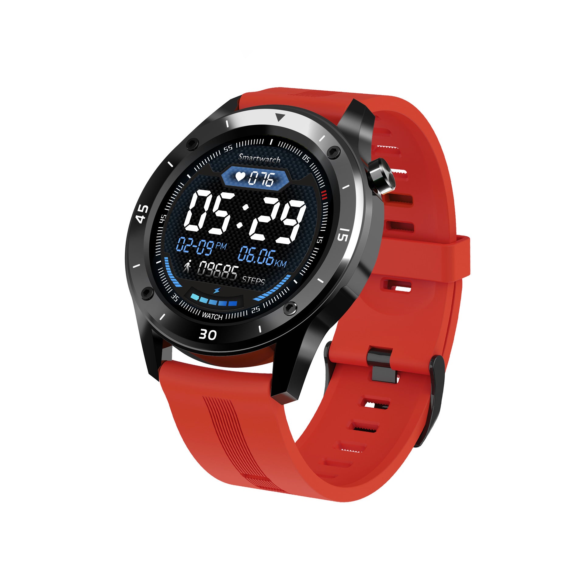 AquaStride Waterproof Pedometer Watch – Fitness Tracker with Seamless Apple Compatibility
