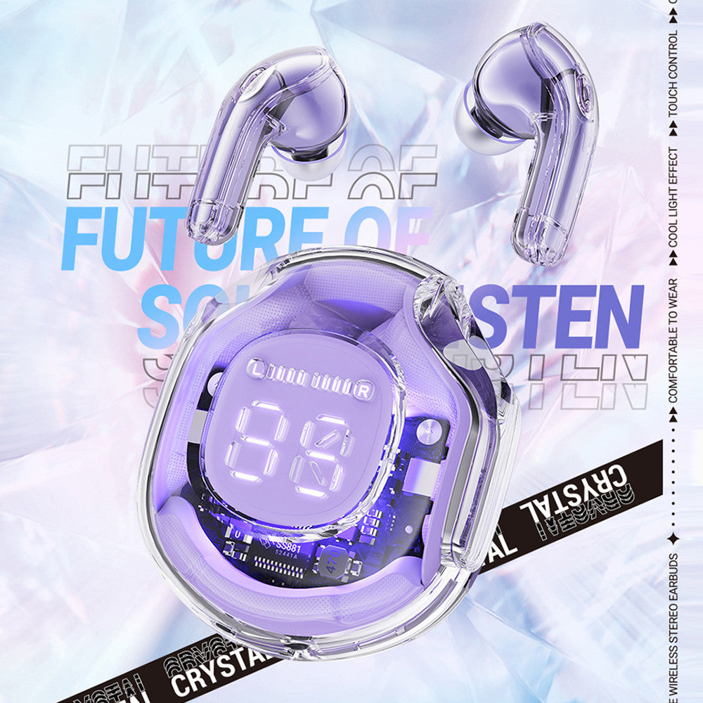 T8 Sonic TWS Wireless Earphones – Bluetooth 5.3, Noise Reduction, Bass-Boosted Gaming & Sport Headset
