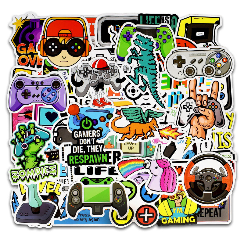 PlayStation Doodle Sticker Pack – Personalize Your Laptop, Suitcase, and More