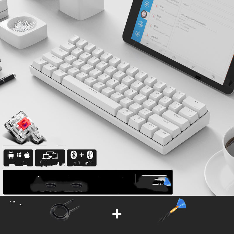 AetherKey Luxe™ — DualMode Wireless Mechanical Keyboard