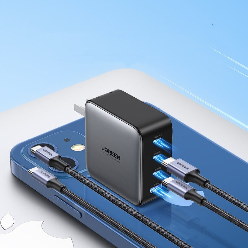 PowerX™ 100 — 100W Gallium Nitride Multi-Port PD Quick-Charge Plug