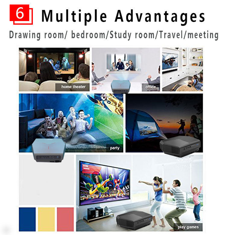 VistaBeam 1080P Pocket WiFi Projector