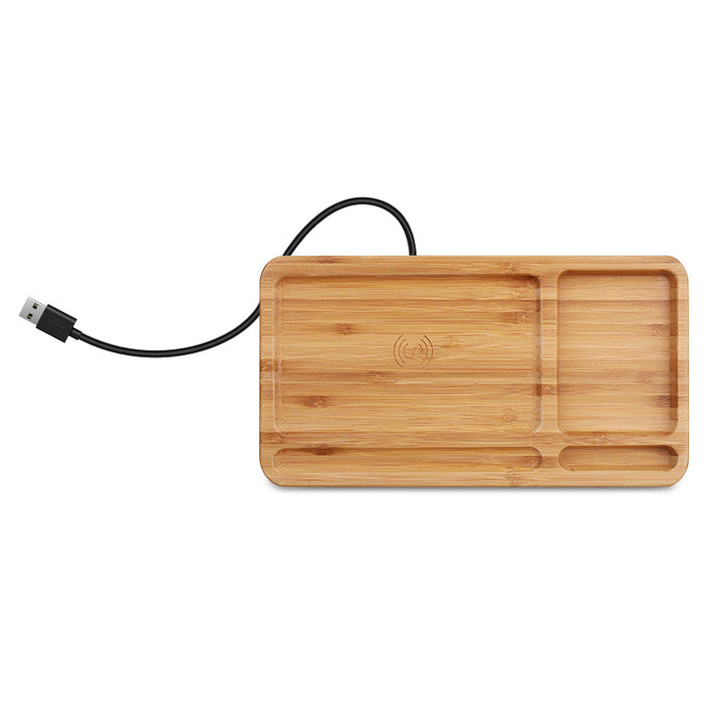 EcoCharge™ Bamboo Wireless Charger