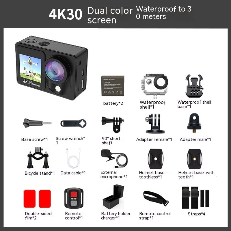 AquaVibe™ 4K Action Camera
