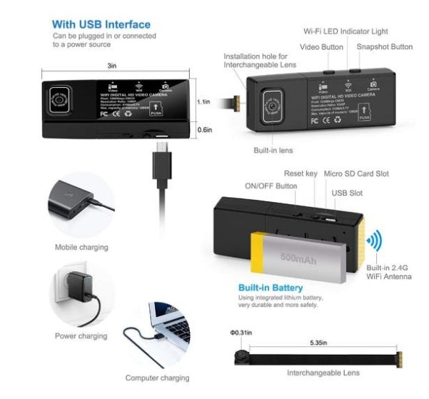 LumiGuard™ Elite 360 Wireless Camera Module