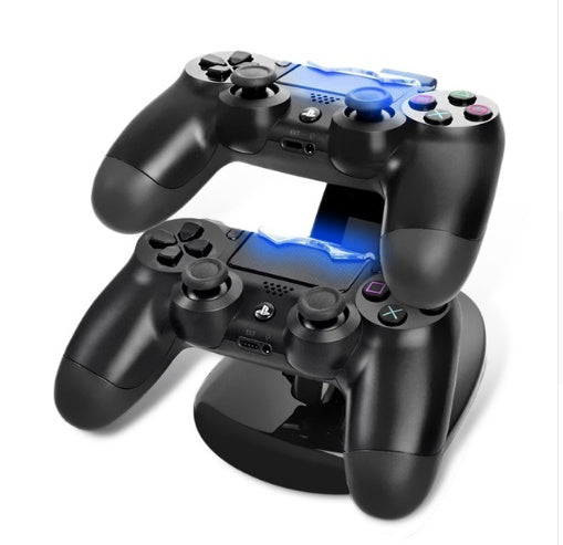 The PowerBase Dual USB Charging Dock for PS4 Controllers