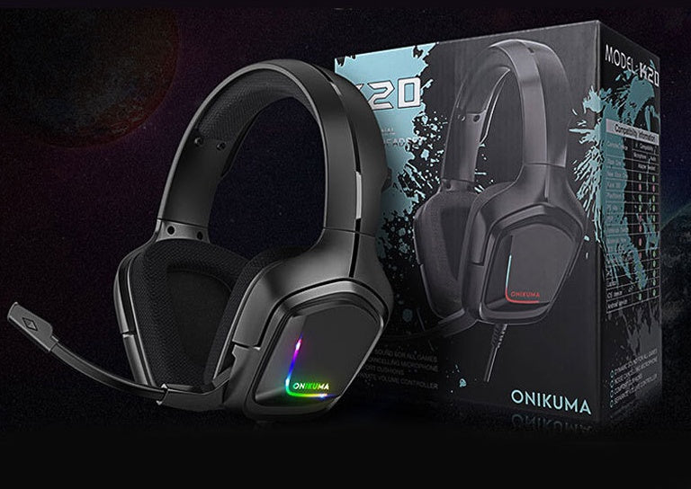 GlowCore RGB Wired Gaming Headset