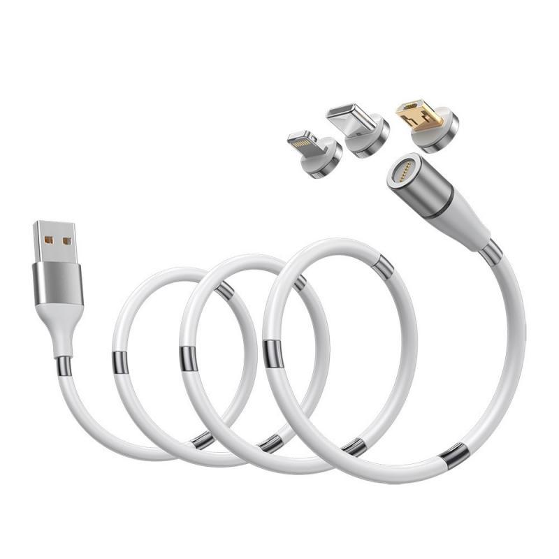 MagnaCharge Pro – 3A Fast Charging Magnetic Data Cable for Apple Devices