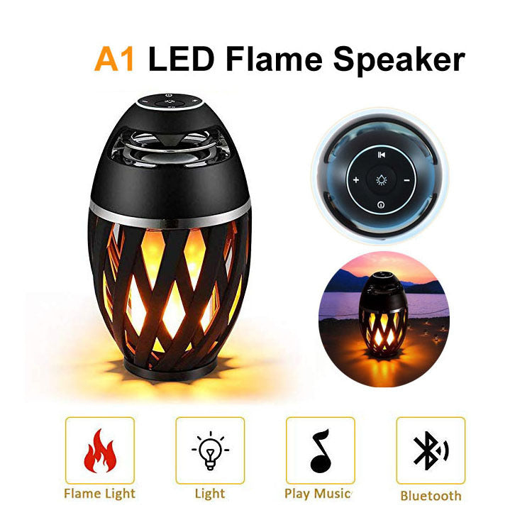 The AeroFlare Flame Bluetooth Speaker Box