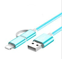 ChargeFlex™ 2-in-1 Fast Charging Cable (100cm) - USB Type-C & Micro USB Braided Cord