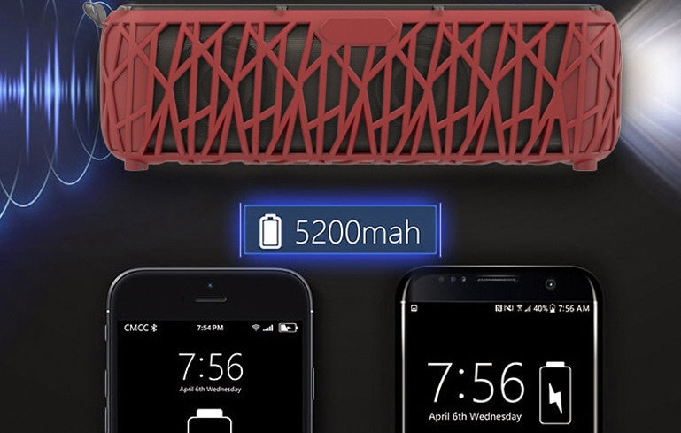 SunTunes T61 – 60H Solar-Powered Wireless Bluetooth Speakers