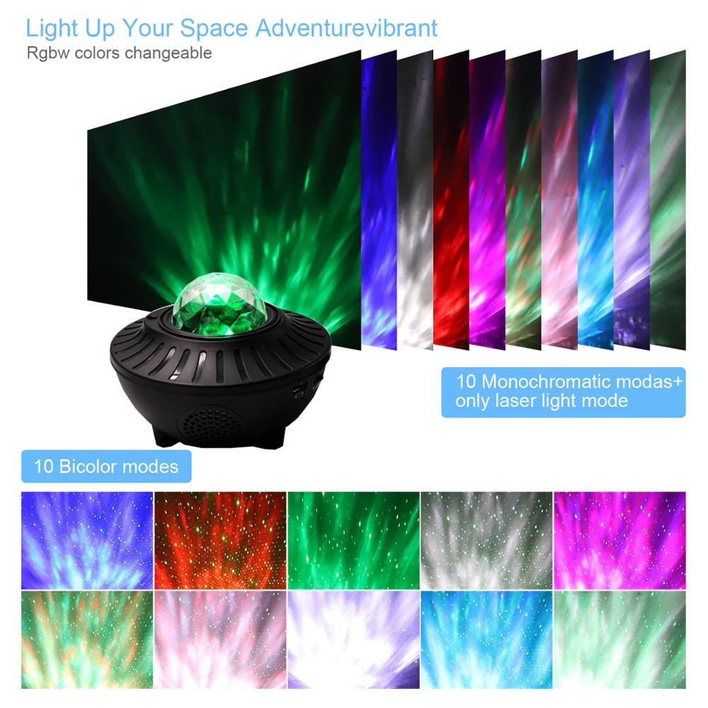 LumaBeat – LED Bluetooth Music Projector Light